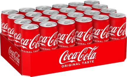 Coca-Cola Original Taste 330ml Can (Pack of 6)
