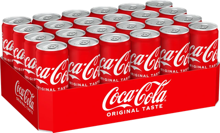 Coca-Cola Original Taste 330ml Can (Pack of 6)