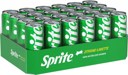 Sprite Lemon-Lime Soda 330ml Can (Pack of 6)
