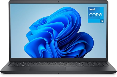 Dell 15 Laptop DC15250, 15,6 Zoll FHD 120Hz entspiegelt, Intel Core i5-1334U, 16GB RAM, 512GB SSD