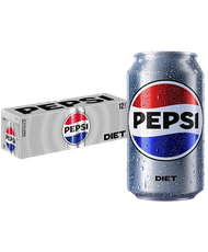 PEPSI Real Sugar Soda, 12 Fl oz Cans, (12 Pack), Cola, Soda Pop (Packaging May Vary)