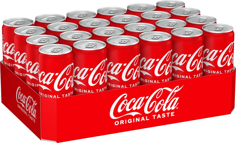 Coca-Cola Original Taste 330ml Can (Pack of 6)