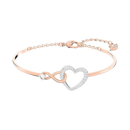 Swarovski Infinity Heart Jewelry Collection, Necklaces and Bracelets